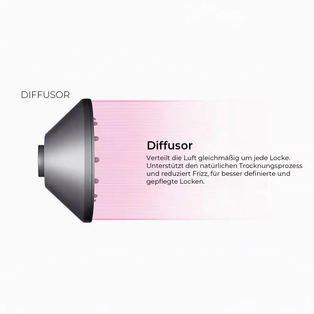Diffusor für Doyoo AirPro – definiert Locken & unterstützt natürliche Haarstruktur