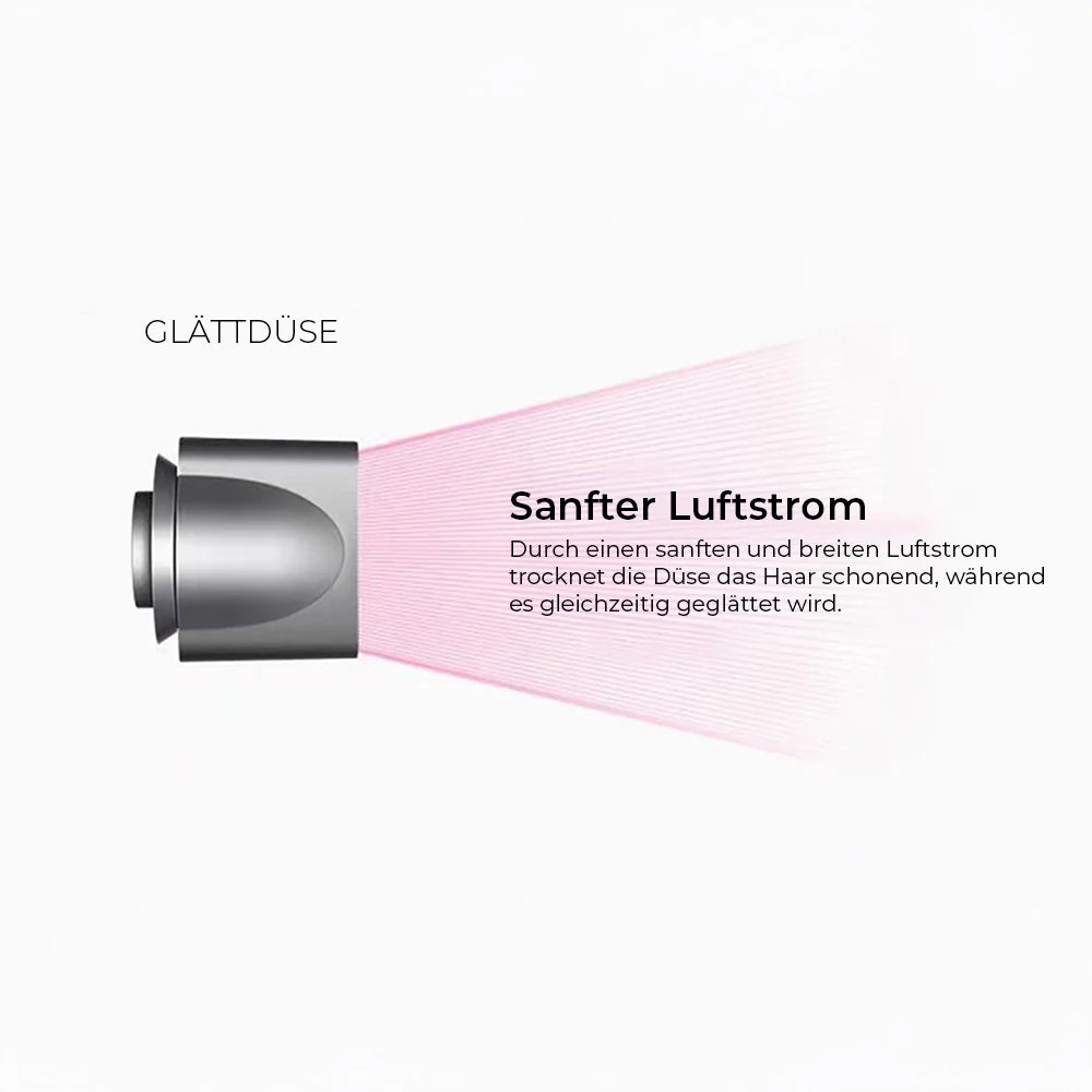Glättaufsatz für Doyoo AirPro – sanfter Luftstrom für schonendes Styling