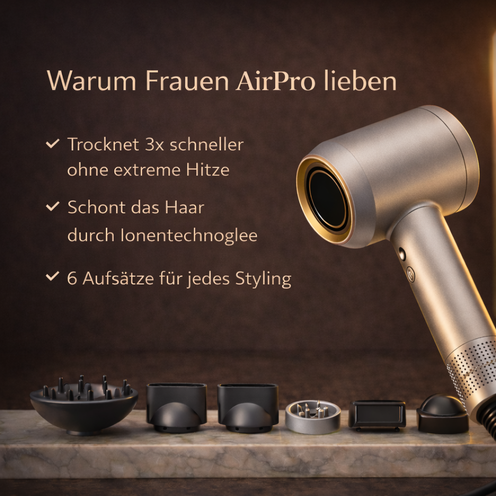 DOYOO AirPro™ 5in1 Hochleistungsföhn
