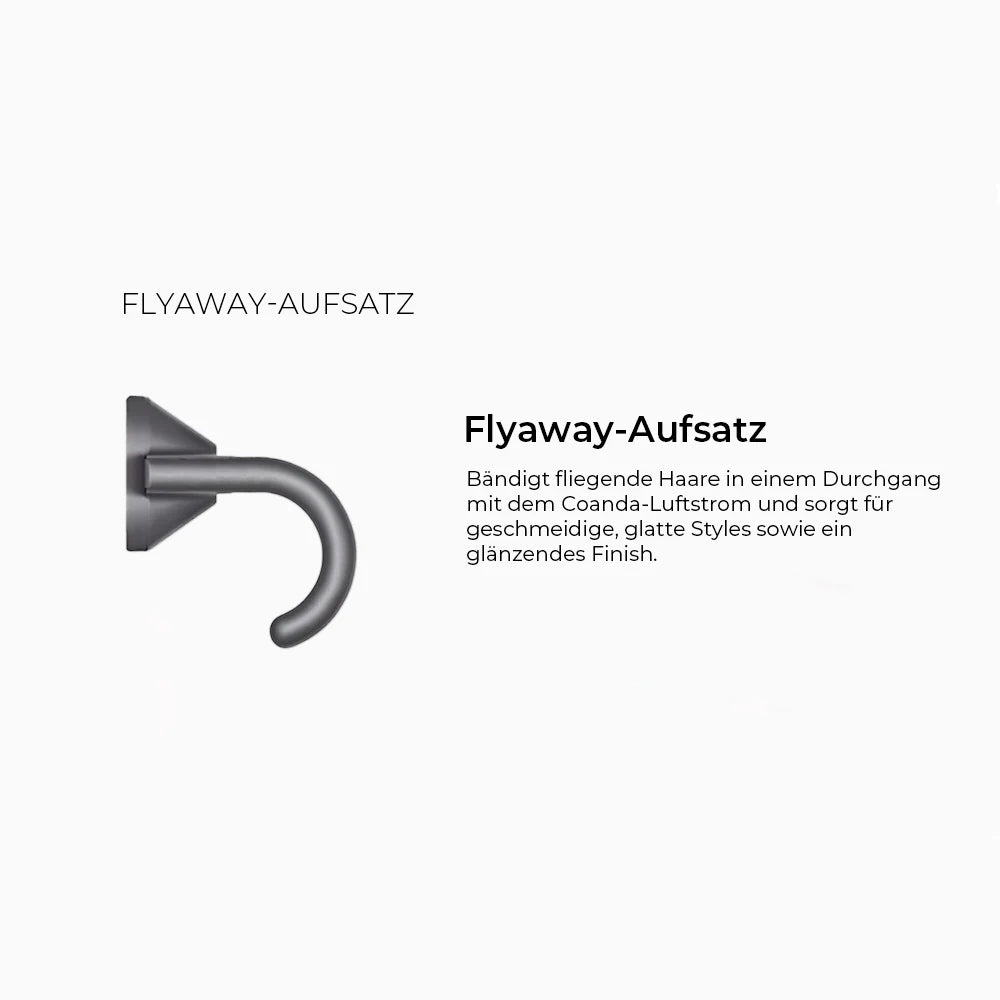 Flyaway-Aufsatz für Doyoo AirPro – glättet abstehende Härchen für ein sauberes Finish