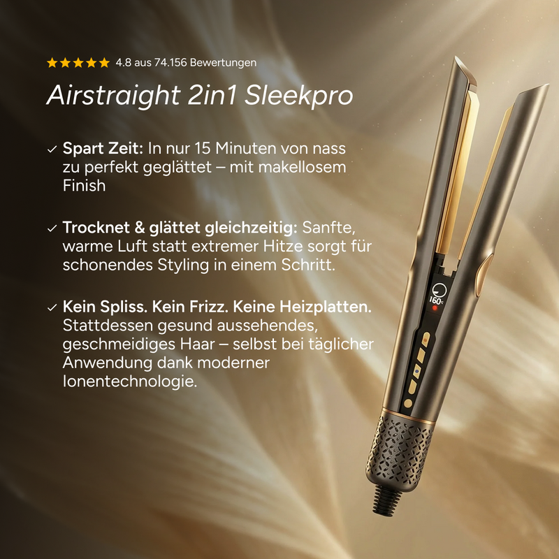 AirStraight 2in1 Glatt- und Föhnstyler