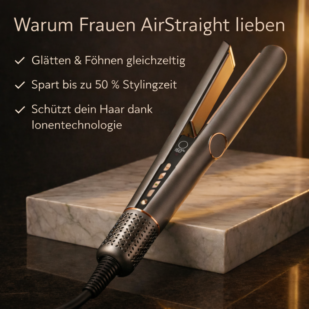 AirStraight 2in1 Glatt- & Föhnstyler